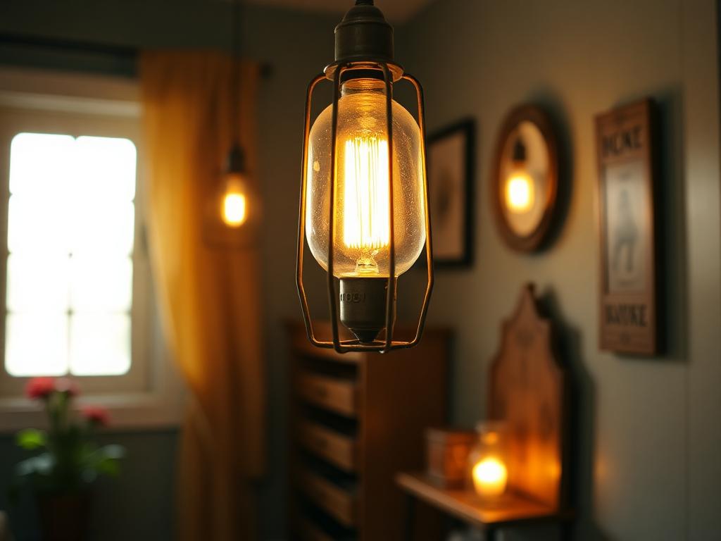 old school vintage lighting for your bathroom