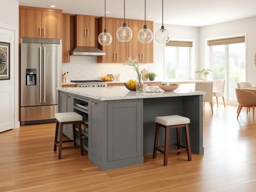 Alluring Open Kitchen Concept Design